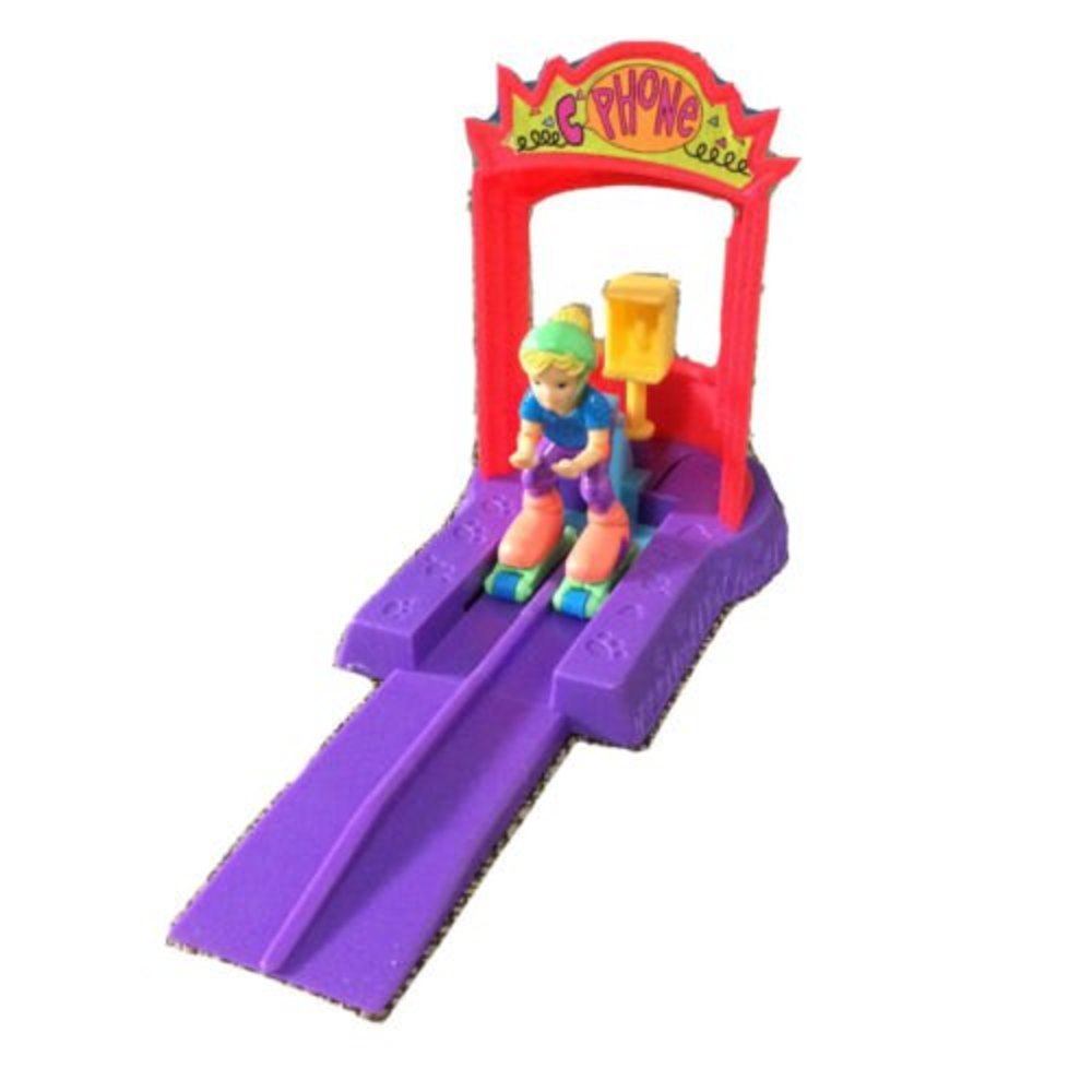 TYCO Skate City N' The Roller Girls Vintage 1996 Fran Phone Booth